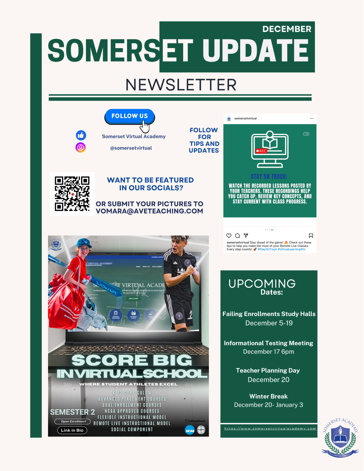 December Somerset newsletter 